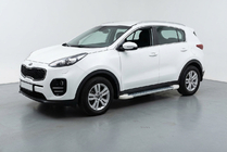 Kia Sportage 2015–2021 Allmond White zijtreden (2 st., aluminium) foto 1