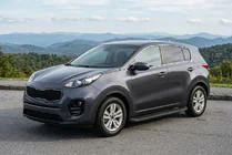 Kia Sportage 2015–2021 Side steps Tayga Black (2 stuks, aluminium) foto 1