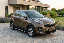 Kia Sportage 2015–2021 Side steps Maya V1 (2 stuks, aluminium) foto 1
