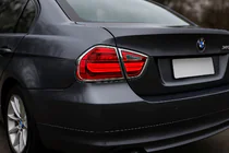 BMW 3-serie E90/E91 2005–2011 Achterlicht afdekkappen (2 stuks, kunststof) foto 1