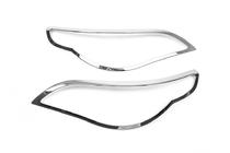 BMW 5 Serie E60/E61 2003–2010 Koplampranden (2 stuks, kunststof) foto 2