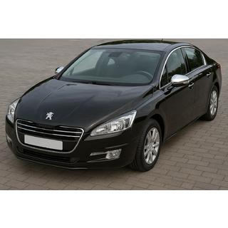 Spiegelkappen (2 stuks, RVS) Peugeot 508 2010–2018 foto 2