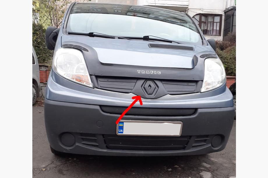Renault Trafic 2001–2015 Winter bovenste grille-afdekking Image