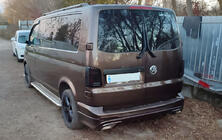 Volkswagen T5 Transporter 2003–2010 Achterbumper onderlip Sport 2 (spuitklaar) foto 14