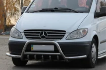 Mercedes Viano 2004–2014 Bullbar WT003-Plus met zijbeugels (RVS) foto 3
