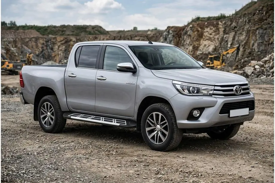 Toyota Hilux 2015– Sunrise side steps (2 stuks, aluminium) Image
