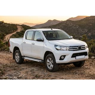 Line side steps (set van 2, aluminium) Toyota Hilux 2015– foto 1