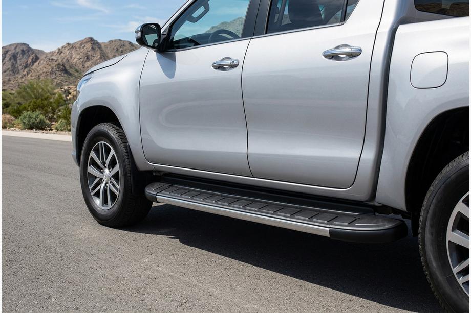 Toyota Hilux 2015– Duru zijtreden (set van 2, aluminium) Image