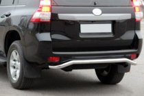 Toyota Land Cruiser Prado 150 2009–2023 RVS achterbeugel AK008 foto 3