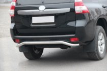 Toyota Land Cruiser Prado 150 2009–2023 RVS achterbeugel AK008 foto 4