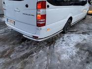 Volkswagen Crafter 2006–2016 Side pipes achter het achterwiel, hoekig (2 stuks, RVS) Extra lang foto 9