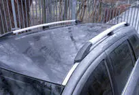 Opel Astra H 2004–2013 Aluminium dakrails (Caravan, chroom) foto 4