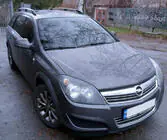 Opel Astra H 2004–2013 Aluminium dakrails (Caravan, chroom) foto 1