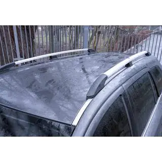 Aluminium dakrails (Caravan, chroom) foto 4