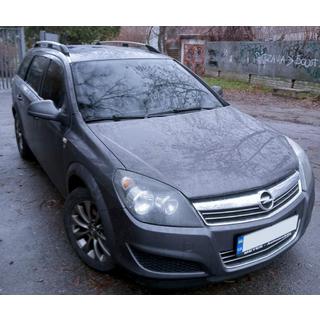 Aluminium dakrails (Caravan, chroom) Opel Astra H 2004–2013 foto 1
