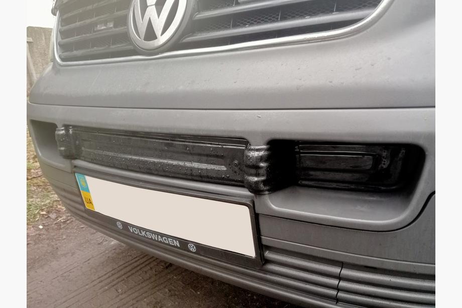 Volkswagen T5 Transporter 2003–2010 Onderste grille-afdekking (volledig) Mat Image
