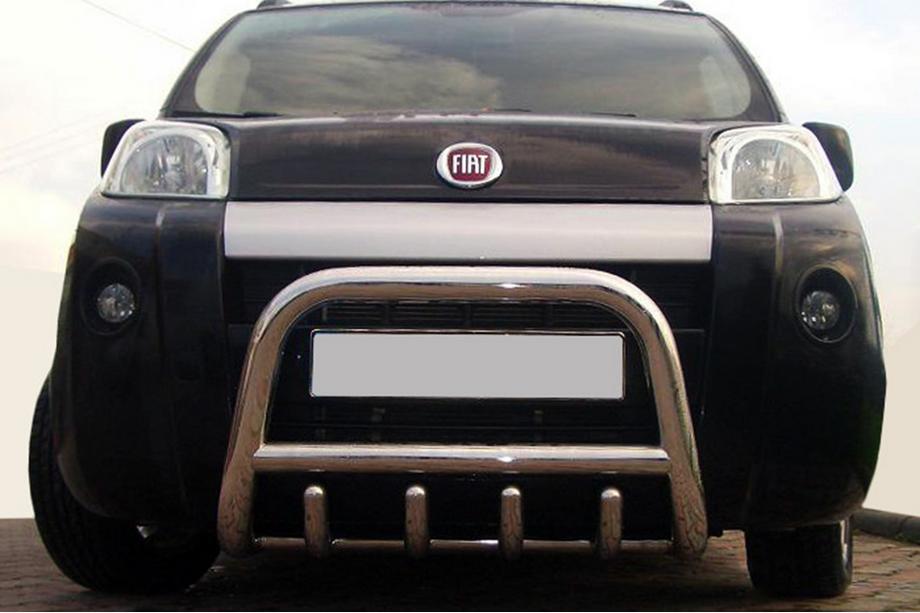 Citroen Nemo 2007–2017 Voorste bullbar QT006 (RVS) Image
