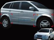SsangYong Kyron 2005–2014 Sierlijst voor wielkasten foto 3