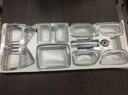Hyundai Sonata NF 2004–2009 Interieur chroomset foto 3