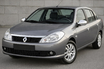 Renault Symbol 2008–2013 RVS spiegelkappen (2 stuks) foto 1