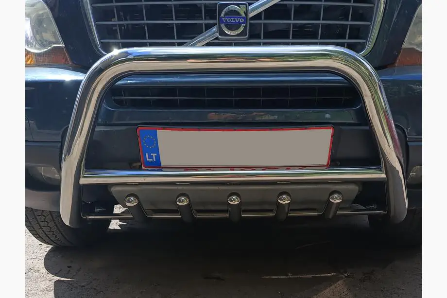 Volvo XC90 2002–2014 RVS bullbar WT003 Foto 2