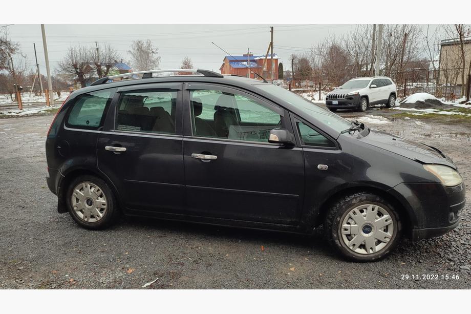 Ford C-Max 2004–2010 Chromen dakrails Metalen montagevoeten Foto 4