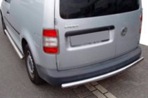 Volkswagen Caddy 2004–2010 Achterbumperbeugel (1 st., RVS) foto 2