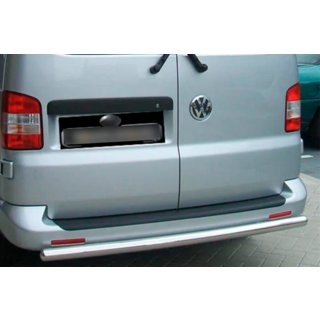 Achterbumperbeugel (1 st., RVS) Volkswagen Caddy 2004–2010 foto 1