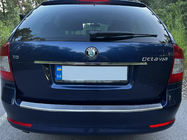Skoda Octavia II A5 2010–2013 Chromen sierlijst boven kenteken Carmos (RVS) foto 6