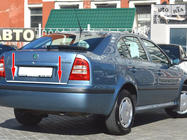 Skoda Octavia I Tour A4 1996–2010 RVS kofferbakrand foto 2