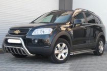 Chevrolet Captiva 2006–2019 Voorste bullbar WT002 (RVS) foto 2