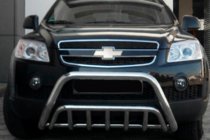 Chevrolet Captiva 2006–2019 Voorste bullbar WT002 (RVS) foto 3