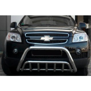 Voorste bullbar WT002 (RVS) Chevrolet Captiva 2006–2019 foto 3