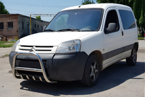 Peugeot Partner 1996–2008 RVS bullbar WT003 51 mm foto 2