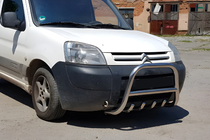 Peugeot Partner 1996–2008 RVS bullbar WT003 51 mm foto 3
