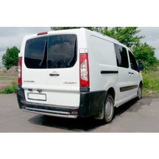 Dubbele achterbeugel (RVS) Citroen Jumpy 2007–2017 foto 1
