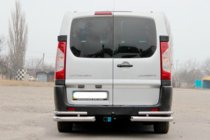 Peugeot Expert 2007–2016 Achterhoekbeschermers AK-003-Double (2 stuks, RVS) foto 2