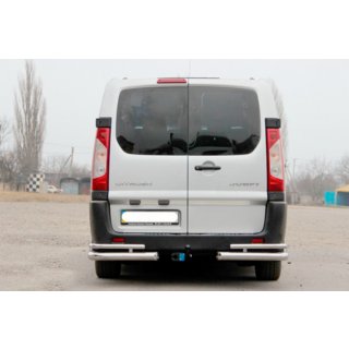 Achterhoekbeschermers AK-003-Double (2 stuks, RVS) Peugeot Expert 2007–2016 foto 2