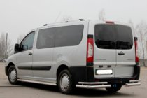 Fiat Scudo 2007–2015 Achterhoekbeugels AK003-Double (2 stuks, RVS) foto 3