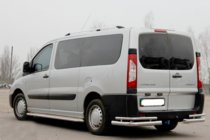 Citroen Jumpy 2007–2017 Dubbele achterhoeken (2 st., RVS) foto 2