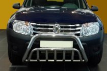 Renault Duster 2008–2017 Bullbar WT002 (RVS) foto 1