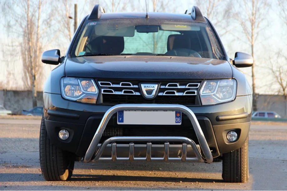 Renault Duster 2008–2017 Bullbar WT002 (RVS) Foto 3