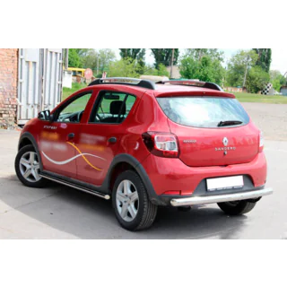 Achterbeugel AK002 (RVS) Dacia Sandero 2013–2020 foto 3