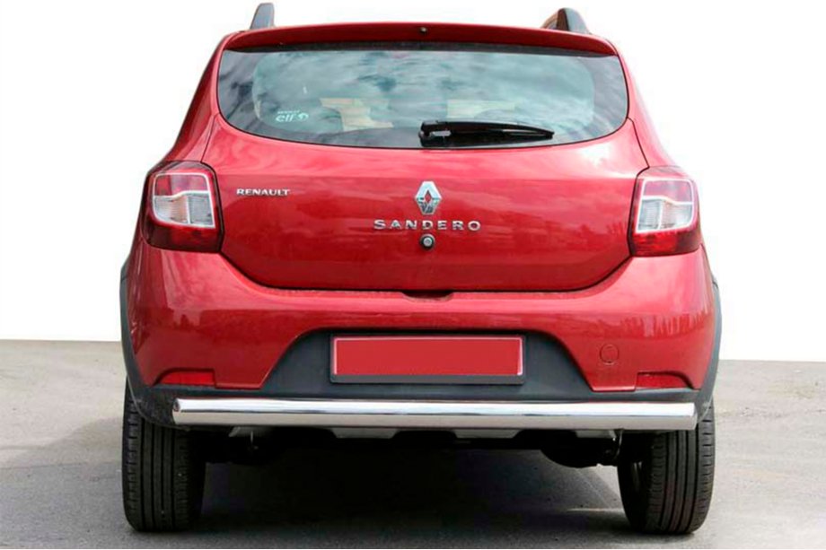 Dacia Sandero 2013–2020 Achterbeugel AK002 (RVS) Foto 1