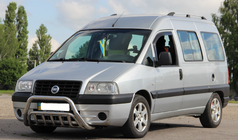 Fiat Scudo 1996–2007 Bullbar WT002 (RVS) foto 2