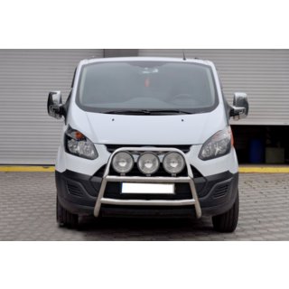 Bullbar WT022 (RVS) Ford Custom 2013–2022 foto 1