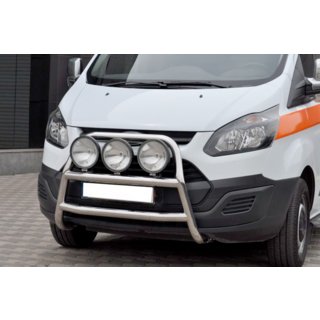 Bullbar WT022 (RVS) Ford Custom 2013–2022 foto 2