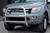 Ford Ranger 2011–2022 Voorste bullbar WT018 (RVS) foto 3