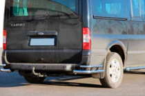Ford Transit 2000–2014 Achterhoeken AK003-Double (RVS) foto 1