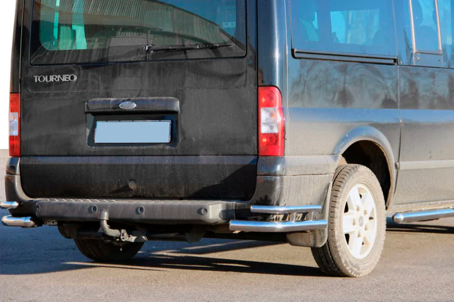 Ford Transit 2000–2014 Achterhoeken AK003-Double (RVS) Image